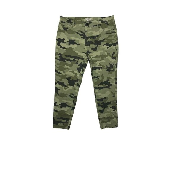 Nili Lotan Woman’s‎ Camo Print High-Rise Ankle Length Skinny Jeans size 16 - Picture 2 of 9